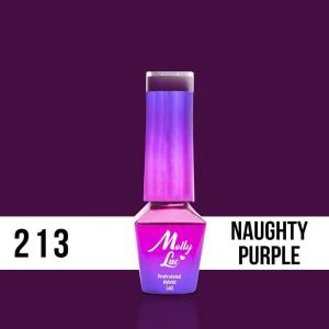 LAKIER MOLLY LAC OBSESSION NAUGHTY PURPL 5ml nr213