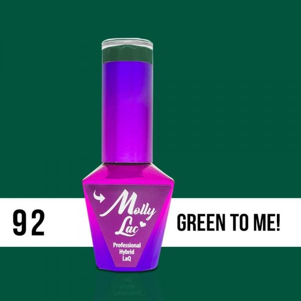 LAKIER MOLLY LAC REST&amp;RELAX GREEN TO ME! 5ml nr 92