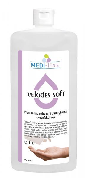 Płyn do mycia i dezynfekcji rąk VELODES 1L
