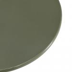 Stolik kawowy Blair 80cm, oliwkowy, glossy