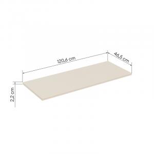Blat łazienkowy Donna Sand 120 cm, Beż Piaskowy