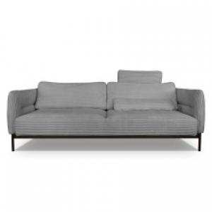 Sofa rozkładana Duero szara, sztruks