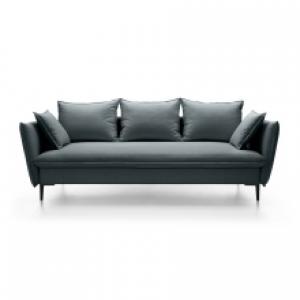 Sofa rozkładana Gloss, z pojemnikiem, petrol