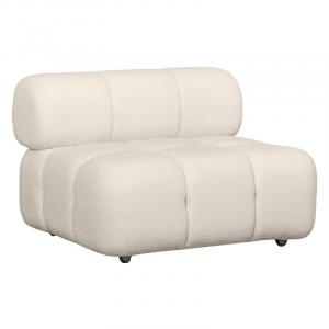 OU-1562 Moduł środkowy Fluf Big 96 cm jasnobeżowy, boucle