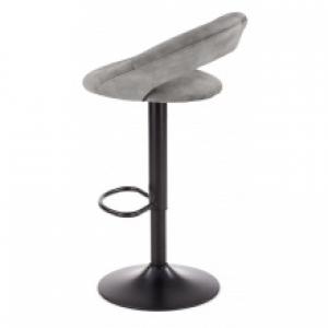 Hoker regulowany H-102 popielaty welur