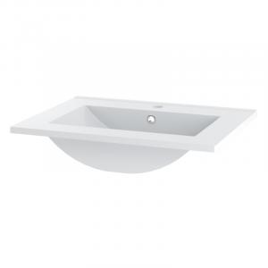 OU-1542 Umywalka ceramiczna, wpuszczana Sona 60 cm, biała