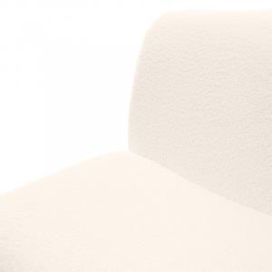 OU-1251 Fotel obrotowy Amara kremowy, boucle