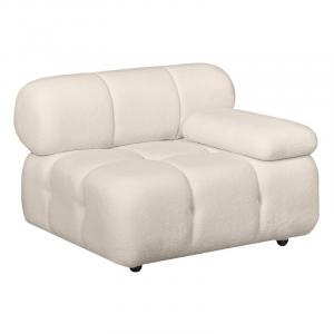 OU-1559 Moduł prawostronny Fluf Big jasnobeżowy, boucle