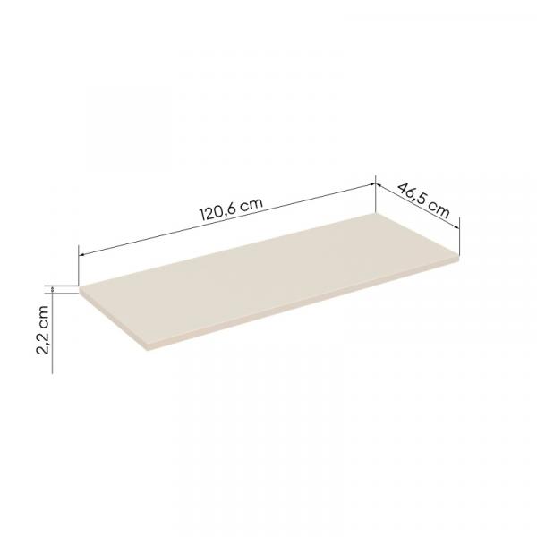 Blat łazienkowy Donna Sand 120 cm, Beż Piaskowy
