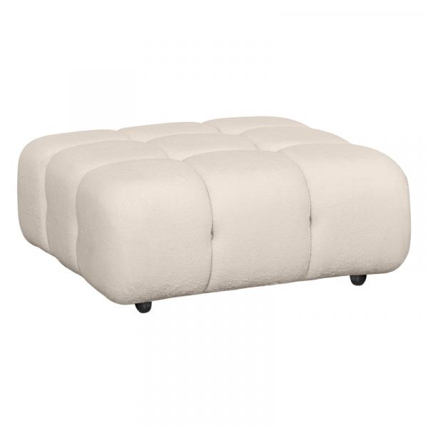 OU-1561 Otomana modułowa Fluf Big 96 cm jasnobeżowa, boucle