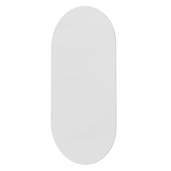 Lustro wiszące z oświetleniem LED Nicollo, 50x100 cm, owalne, Anti-Fog
