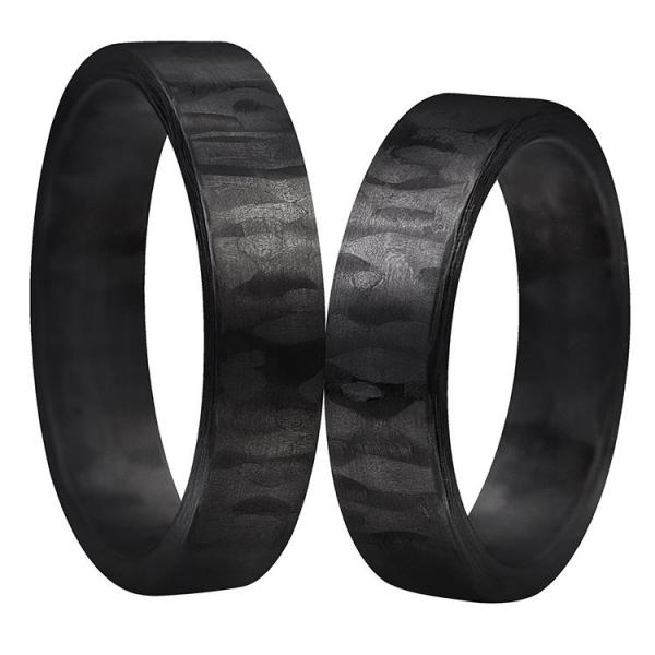 Obrączka wykonana z karbonu SWCR-200/5-K