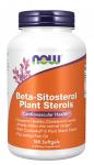 NOW FOODS Beta-Sitosterol Plant Sterols - Sterole roślinne (180 kaps.)