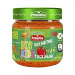 Primavika − Bio Kids, pasta warzywna z kaszą jaglaną bezglutenowa BIO − 160 g