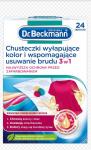 Dr Beckmann Chusteczki wyłapujące kolor i brud 24 szt. 3w1