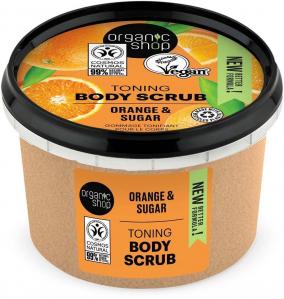 Organic Orange & Sugar Body Scrub peeling do ciała o zapachu sycylijskiej pomarańczy 250ml