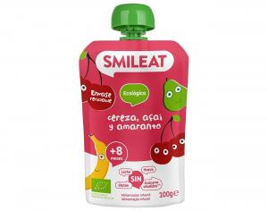 Smileat, BIO Mus z ekologicznymi wiśniami, acai i amarantem, 100g