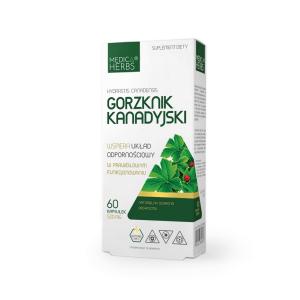 MEDICA HERBS Gorzknik Kanadyjski 520mg, 60 kaps.