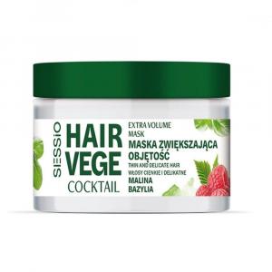 Hair Vege Cocktail maska zwiększająca objętość włosów Malina i Bazylia 250g