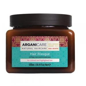 Arganicare − Shea Butter Masque Colored Hair, maska z masłem shea do włosów farbowanych − 500 ml