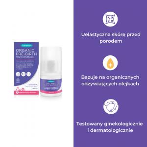 LANSINOH P/PORODOWY OLEJEK D/MASAŻU 50ML