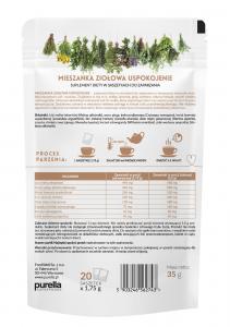 Purella Superfoods Superherbs Mieszanka ziół do zaparzania Uspokojenie 35g