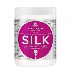 KJMN Silk Hair Mask maska do włosów z oliwą z oliwek i proteinami jedwabiu 1000ml