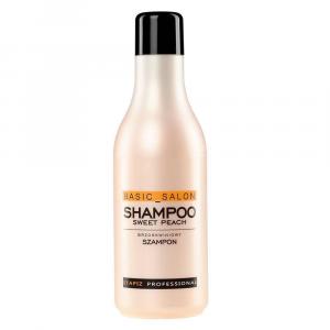Basic Salon Shampoo Sweet Peach brzoskwiniowy szampon do włosów 1000ml