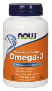 Omega 3 - DHA 120 mg + EPA 180 mg (100 kaps.)