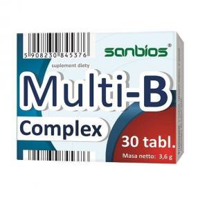 Sanbios Multi B Complex 30 T witamina B