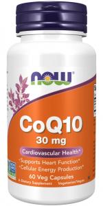 NOW FOODS Koenzym Q10 30 mg (60 kaps.)