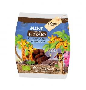 Bio Anna - BIO ciastka z czekoladą Mini Jungle - 100g