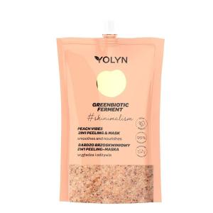 YOLYN Greenbiotic Ferment Bardzo Brzoskwiniowy Peeling-maska 2w1 50ml