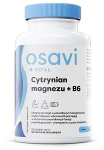 OSAVI Cytrynian magnezu + B6 (90 kaps.)