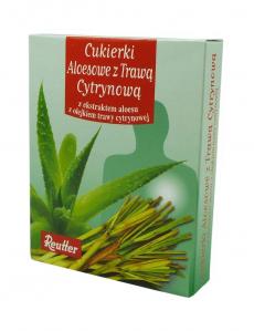 Reutter − Cukierki aloesowe z trawą cytrynową − 50 g
