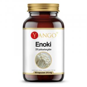 Enoki - ekstrakt 20% polisacharydów (90 kaps.)