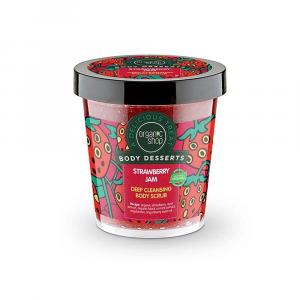 Body Desserts Strawberry Jam Deep Cleansing Body Scrub głęboko oczyszczający peeling do ciała o zapachu dżemu truskawkowego 450ml