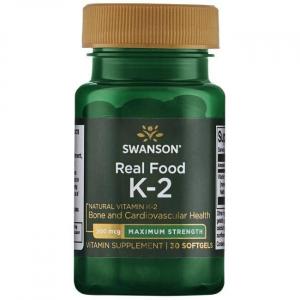 Swanson Witamina K2 Naturalna 200 Mcg 30 K