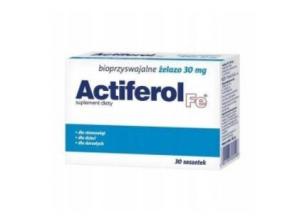 Actiferol fe − Żelazo 30 mg 30 kaps.