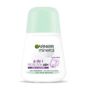 Mineral 6-in-1 Protection Floral Fresh antyperspirant w kulce 50ml