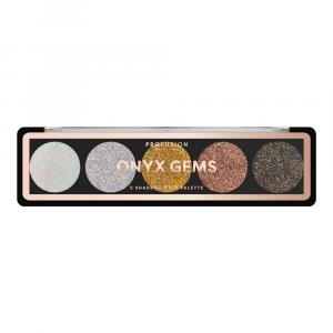 Onyx Gems Eyeshadow Palette paleta 5 cieni do powiek