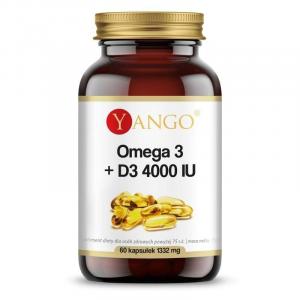 Omega 3 + D3 4000 IU (60 kaps.)