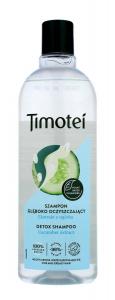 Timotei Szampon głęboko oczyszczający Detox - ogórek 400 ml
