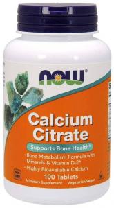 Calcium Citrate - Cytrynian Wapnia (100 tabl.)
