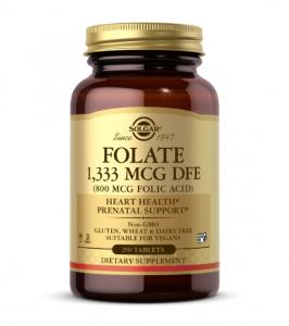 Folate 1333 mcg DFE (800 mcg Folic Acid) (250 tabl.)