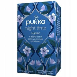 Pukka — Night Time, organiczna herbata — x20 saszetek