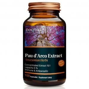 Pau d'Arco Extract ekstrakt z kory wewnętrznej 3750mg suplement diety 90 kapsułek