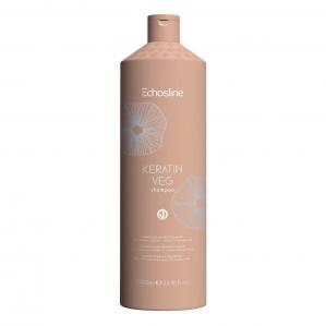 Keratin Veg regenerujący szampon do włosów 1000ml