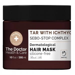 Health & Care maska do włosów przeciw przetłuszczaniu Dziegieć + Ichthyol + Sebo-Stop Complex 295ml