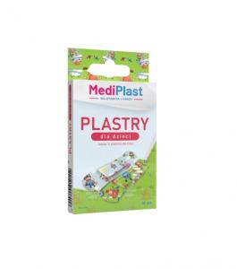 MediPlast − Plastry dla dzieci na otarcia i urazy − 16 szt.